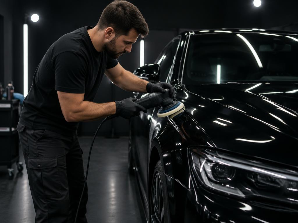 Estética Automotiva em atendimento