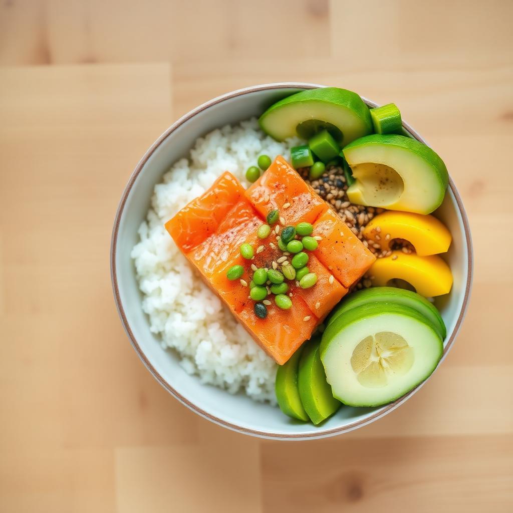 Poke Bowl de Salmão